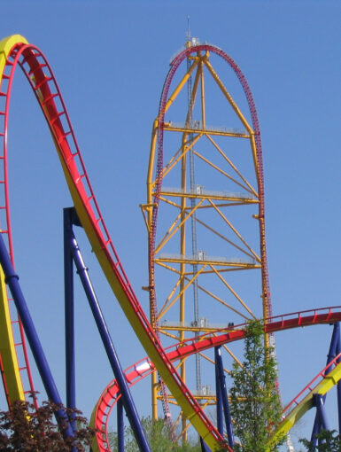 Mantis and Top Thrill Dragster