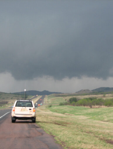 JR and Wall Cloud