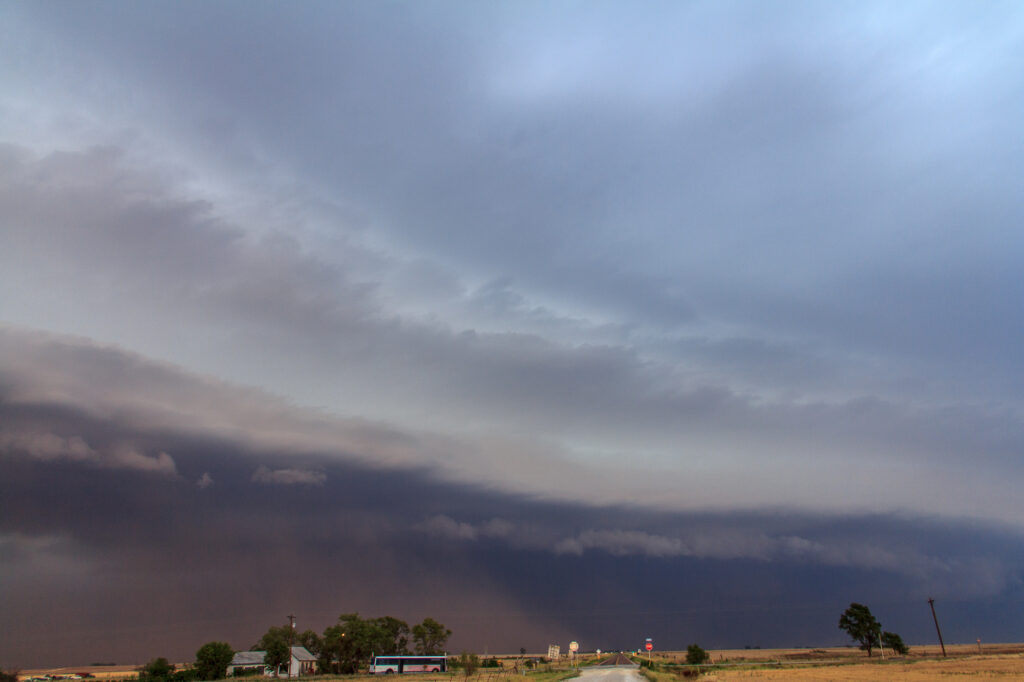 Shelf Cloud in Oklahoma