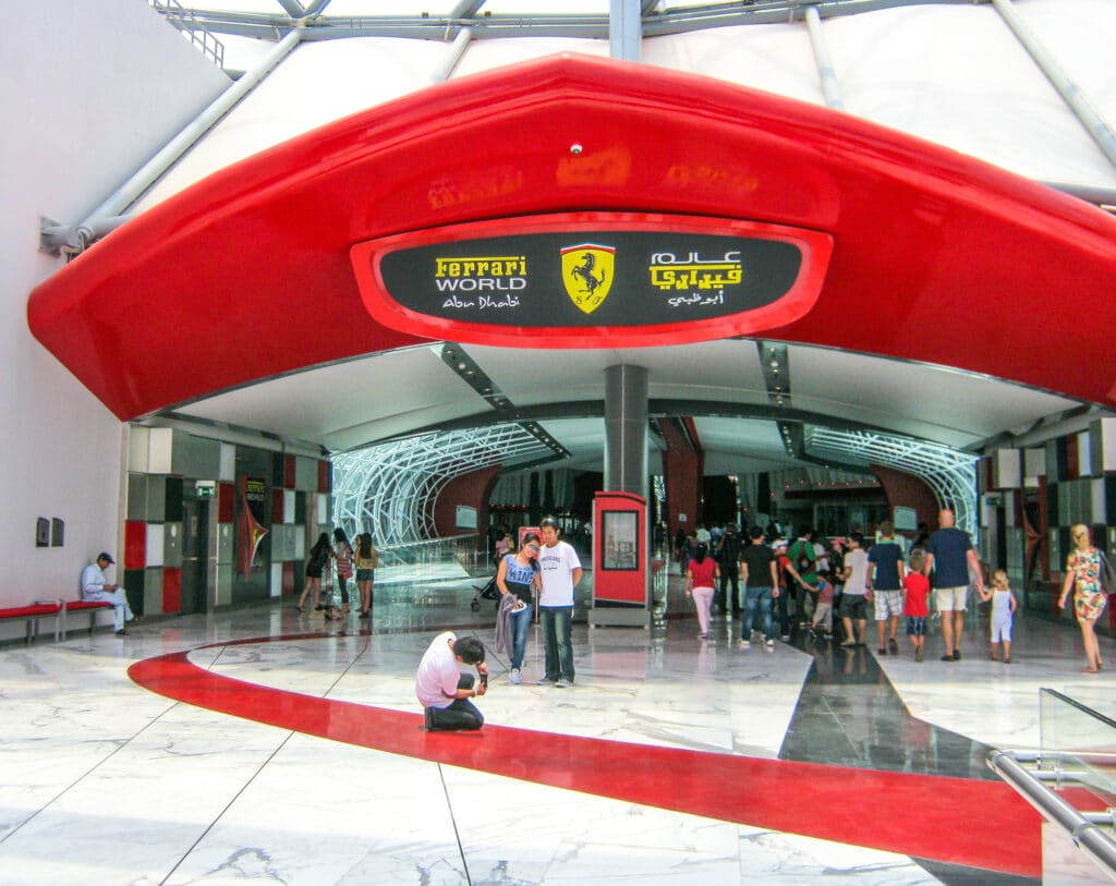 Ferrari World in Abu Dhabi