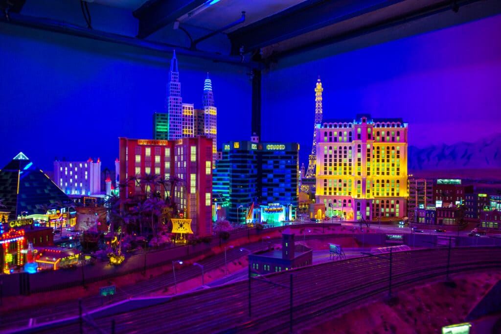 Vegas section in Miniatur Wunderland