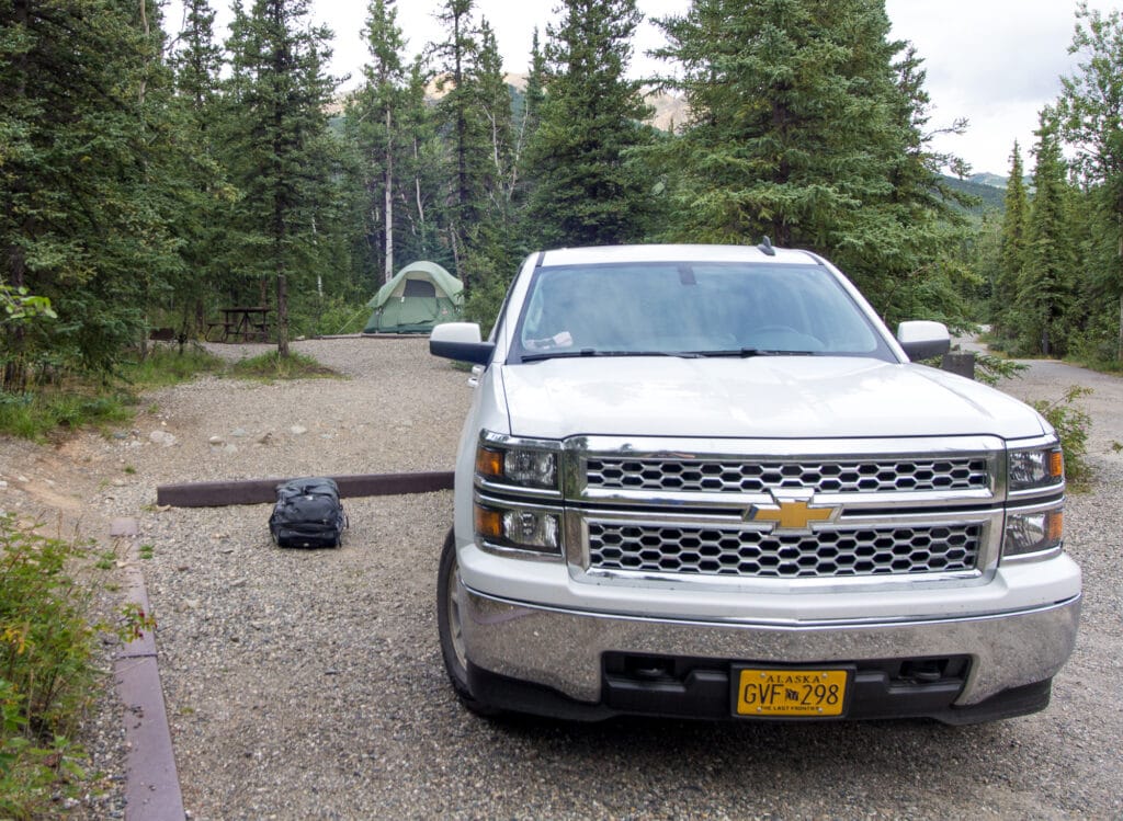 Camped a few nights in Riley Creek Campground at the entrance to Denali