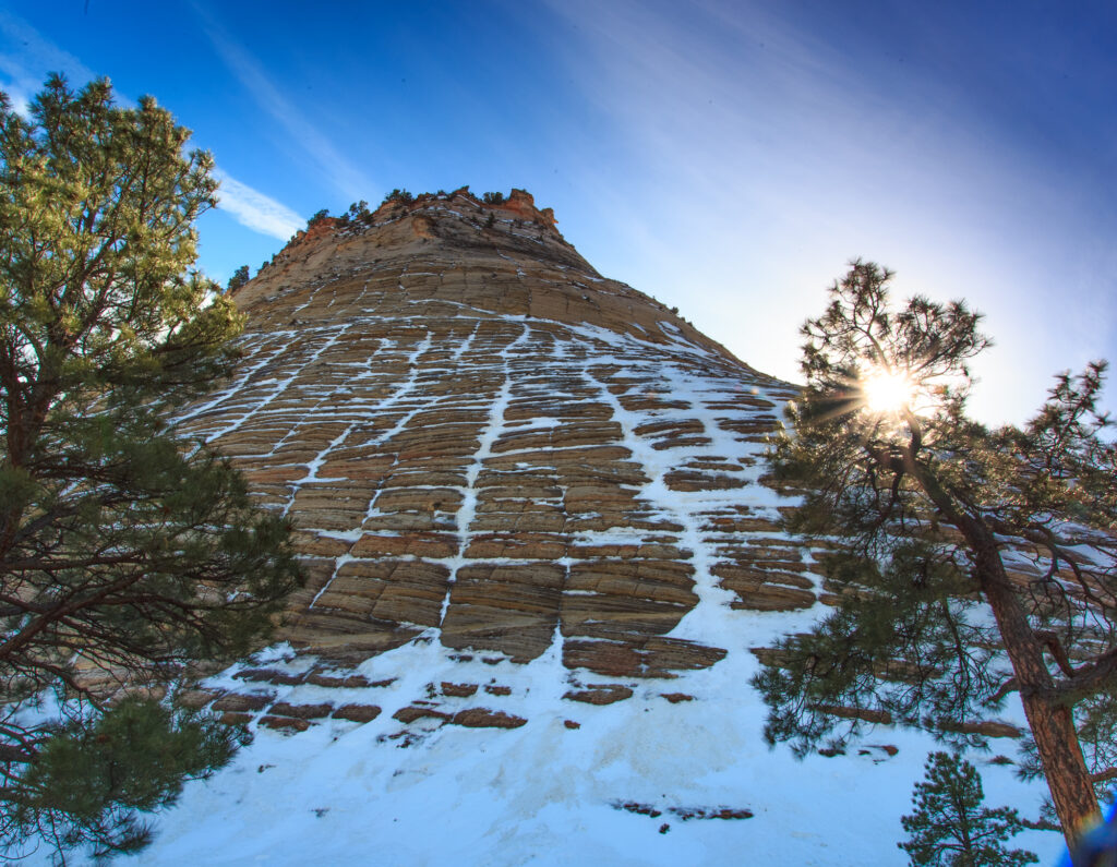 Checkerboard mesa