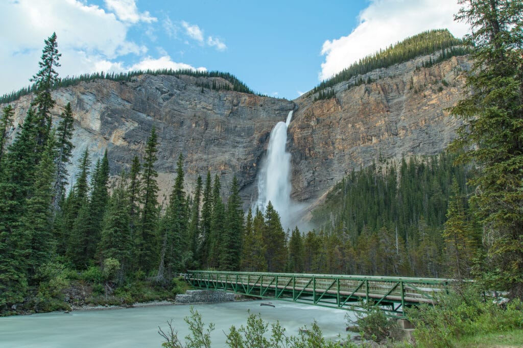 Takakkaw Falls in Yoho National Park, Field, BC, Canada