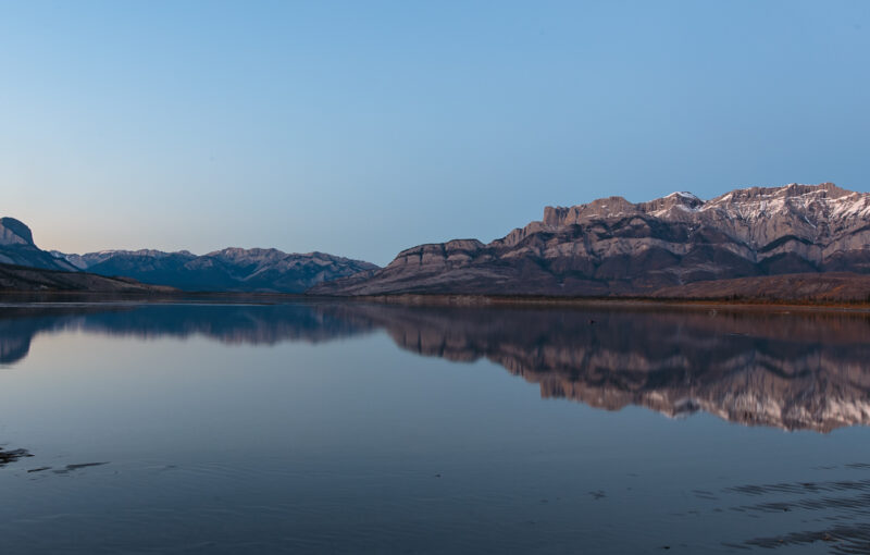 Jasper Lake in Jasper National Park