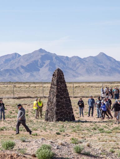 Trinity Site in White Sands Missile Range