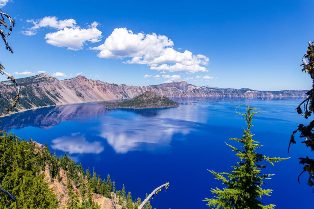 Crater Lake National Park in Oregon