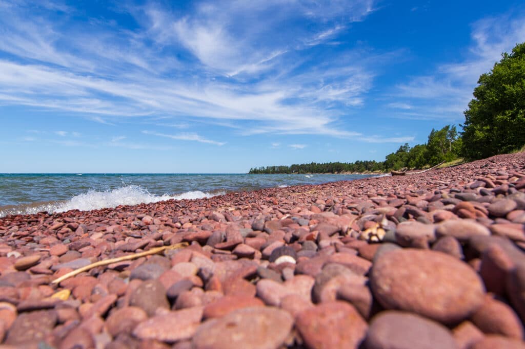 Lake Superior Rocky Shore