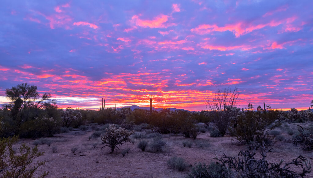 Arizona Fire Sky