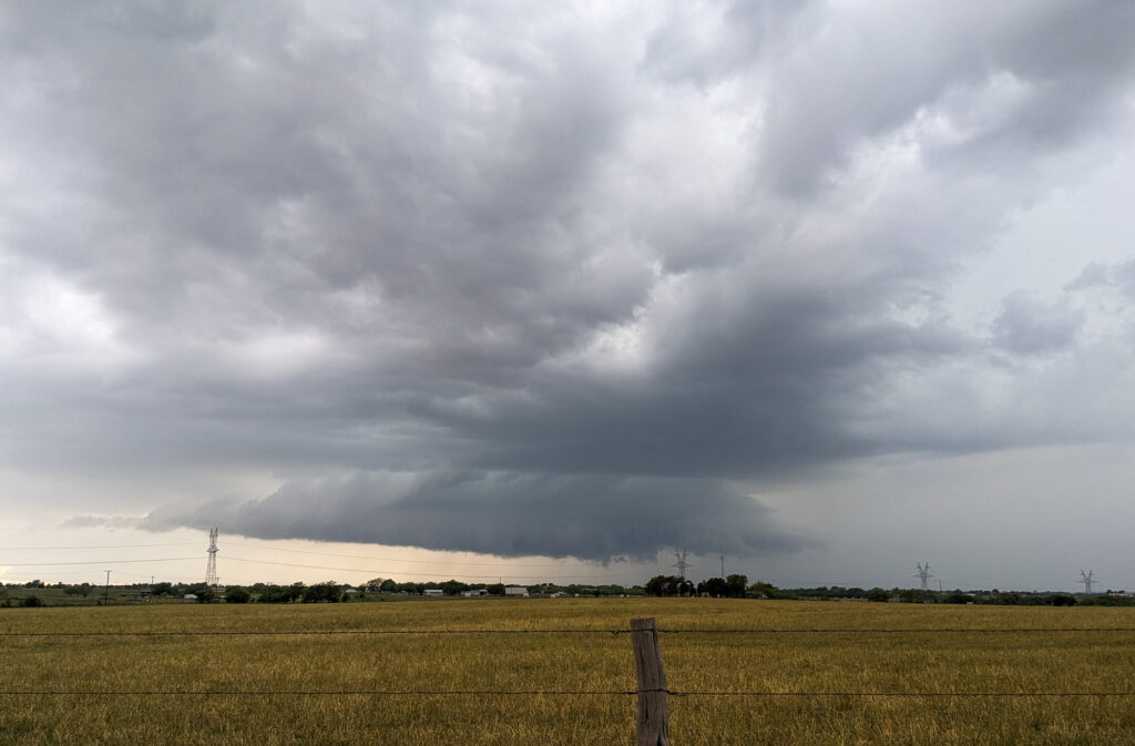 Wall Cloud near Scotland Texas