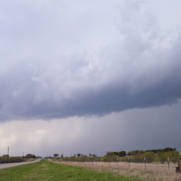 Supercell in Texas on April 2, 2023