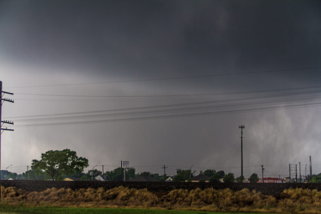 Moore Tornado at Broadway and 4th