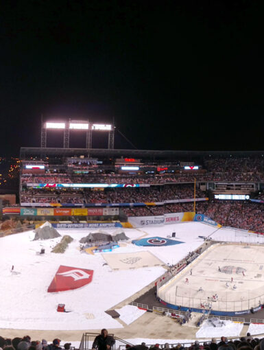 NHL Stadium Series Pano in Denver