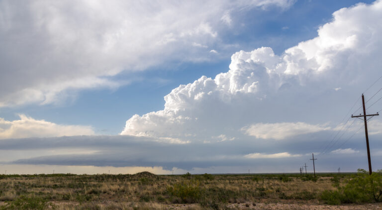Supercell in the permian basin
