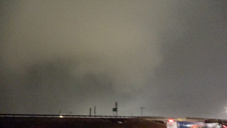 Tornado near OCCC in Oklahoma City April 3, 2026